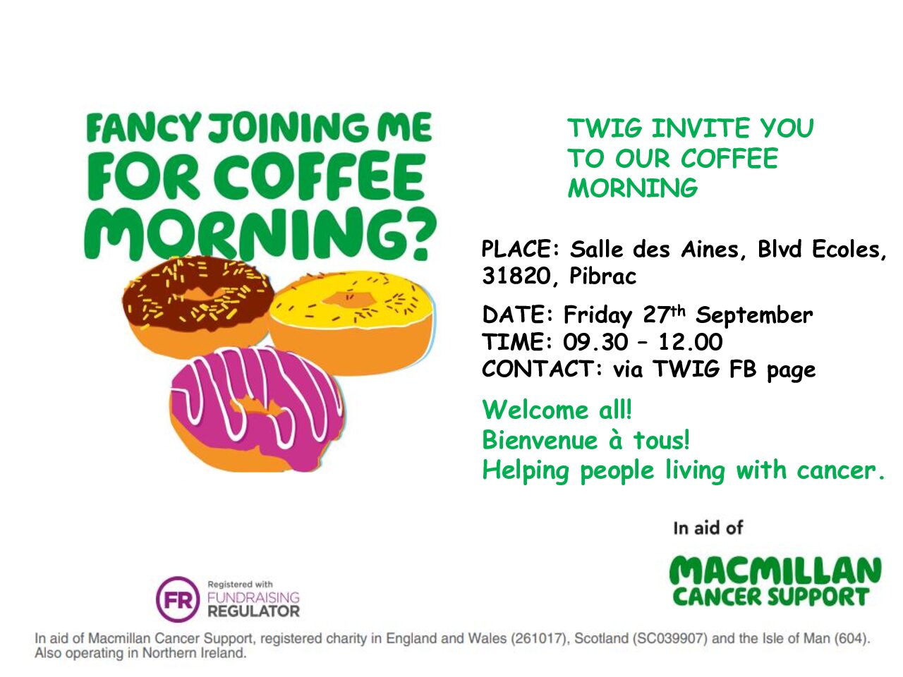 Macmillan Coffee Morning